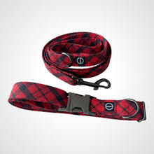 Load image into Gallery viewer, Red Plaid Leash