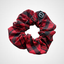 Load image into Gallery viewer, Red Plaid Scrunchie