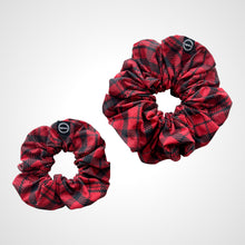 Load image into Gallery viewer, Red Plaid Scrunchie