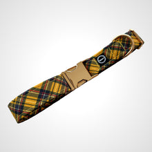 Load image into Gallery viewer, Mustard Tartan Collar
