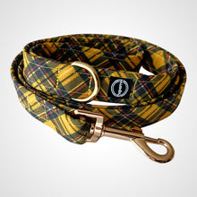 Load image into Gallery viewer, Mustard Tartan Leash