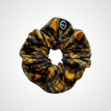 Load image into Gallery viewer, Mustard Tartan Scrunchie