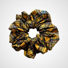 Load image into Gallery viewer, Mustard Tartan Scrunchie