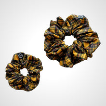 Load image into Gallery viewer, Mustard Tartan Scrunchie