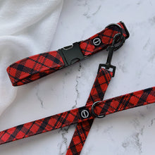 Load image into Gallery viewer, Red Plaid Collar
