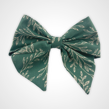 Load image into Gallery viewer, Forest Leaves Sailors Bow