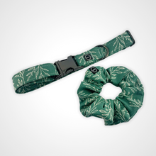 Load image into Gallery viewer, Forest Leaves Scrunchie