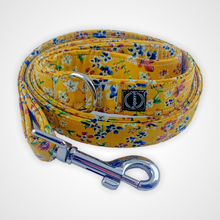 Load image into Gallery viewer, Mustard Floral Leash