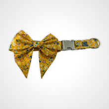 Load image into Gallery viewer, Mustard Floral Sailors Bow