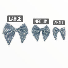 Load image into Gallery viewer, Mustard Floral Sailors Bow