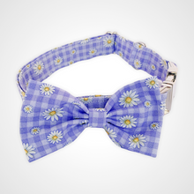 Load image into Gallery viewer, Gingham Daisy Bow Tie