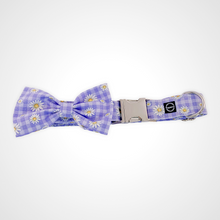 Load image into Gallery viewer, Gingham Daisy Bow Tie