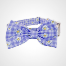 Load image into Gallery viewer, Gingham Daisy Bow Tie