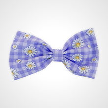 Load image into Gallery viewer, Gingham Daisy Bow Tie