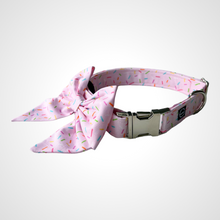 Load image into Gallery viewer, Pink Sprinkles Sailors Bow