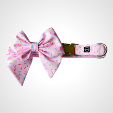 Load image into Gallery viewer, Pink Sprinkles Sailors Bow