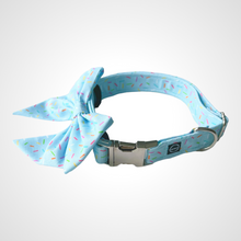 Load image into Gallery viewer, Blue Sprinkles Sailors Bow