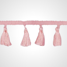 Load image into Gallery viewer, Pink tassel trim - bandana add on