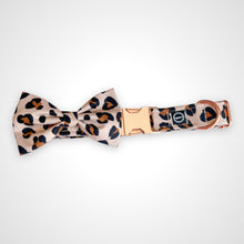 Load image into Gallery viewer, Blush Leopard Bow Tie