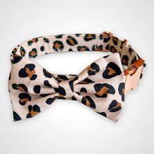 Load image into Gallery viewer, Blush Leopard Bow Tie