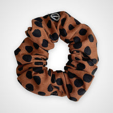 Load image into Gallery viewer, Cocoa Dot Scrunchie
