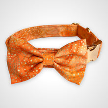 Load image into Gallery viewer, Amber Glow Bow Tie