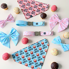 Load image into Gallery viewer, Blue Sprinkles Bow Tie
