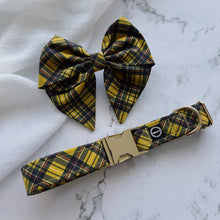 Load image into Gallery viewer, Mustard Tartan Collar
