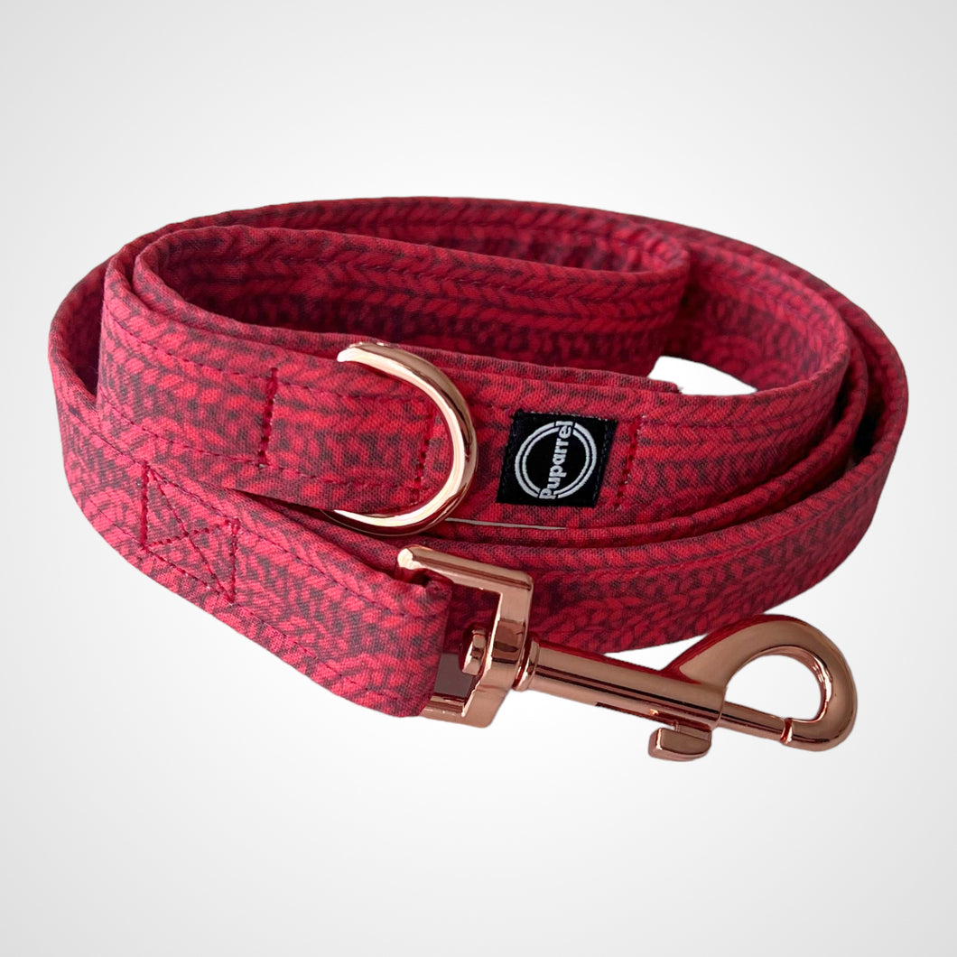 Cranberry Cable Leash