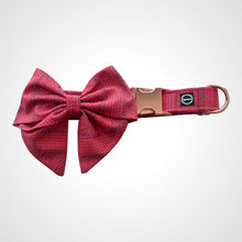 Load image into Gallery viewer, Cranberry Cable Sailors Bow

