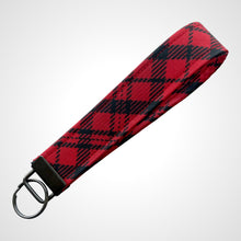 Load image into Gallery viewer, Red Plaid Wristlet
