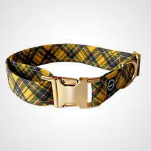 Load image into Gallery viewer, Mustard Tartan Collar
