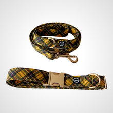 Load image into Gallery viewer, Mustard Tartan Collar
