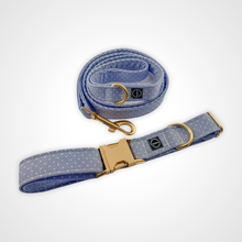 Load image into Gallery viewer, Denim Dot Collar
