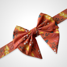 Load image into Gallery viewer, Autumn Leaves Sailors Bow

