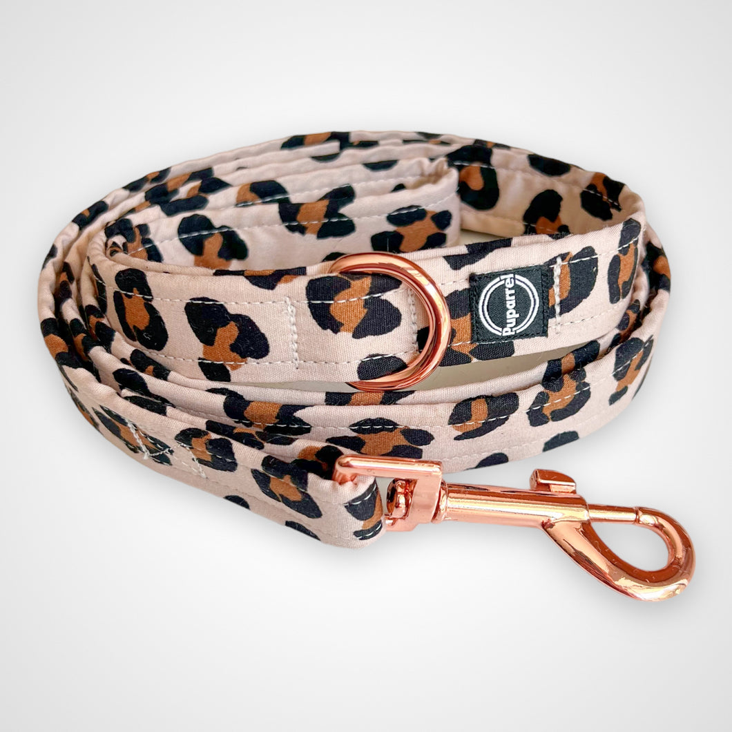 Blush Leopard Leash
