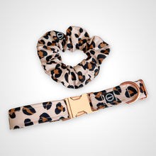 Load image into Gallery viewer, Blush Leopard Scrunchie
