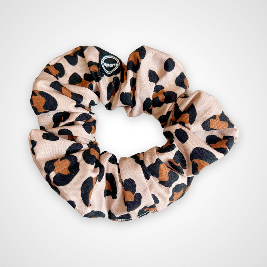 Blush Leopard Scrunchie