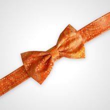Load image into Gallery viewer, Amber Glow Bow Tie
