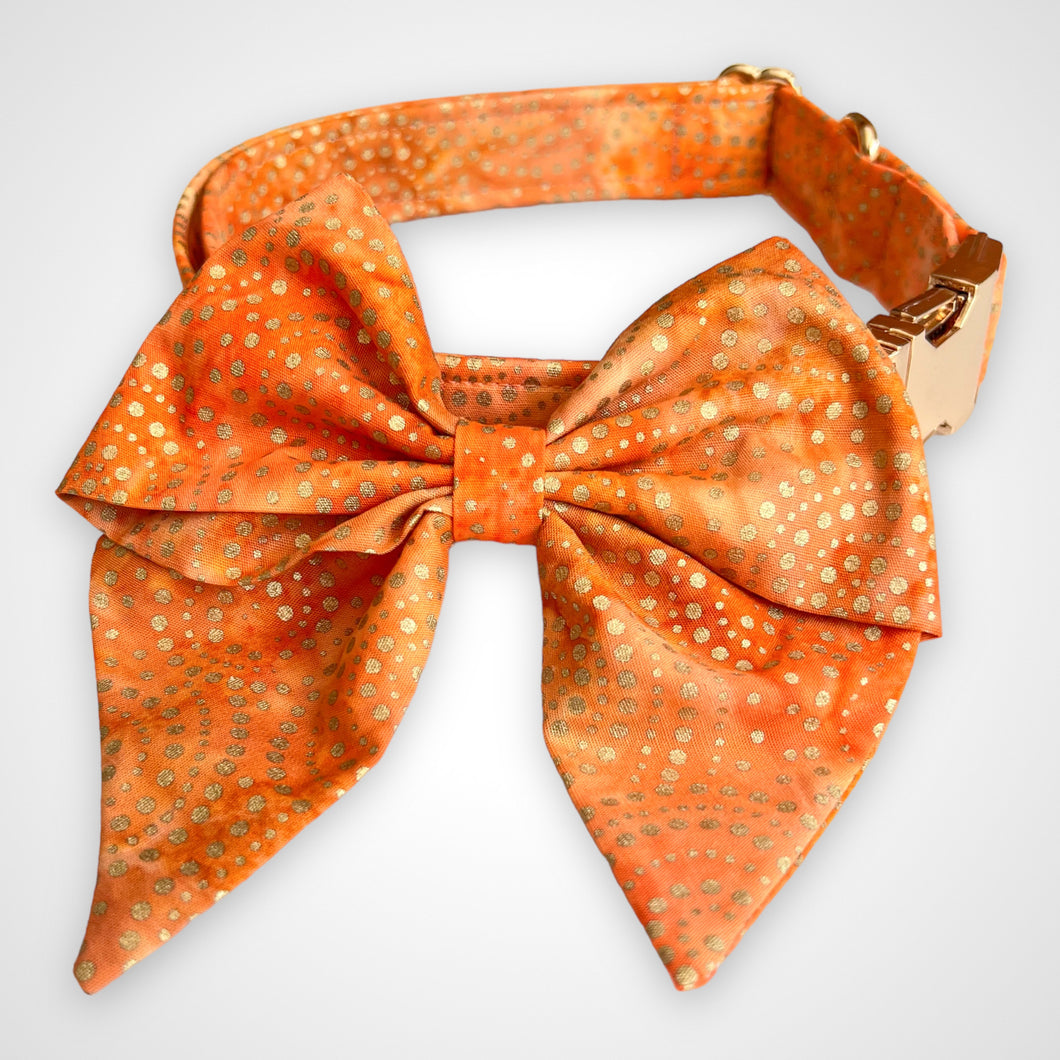 Amber Glow Sailors Bow