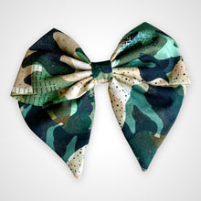 Load image into Gallery viewer, Woodland Disguise Sailors Bow

