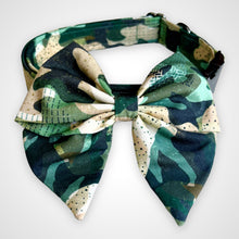 Load image into Gallery viewer, Woodland Disguise Sailors Bow
