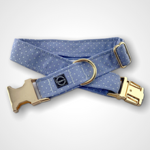 Load image into Gallery viewer, Denim Dot Collar
